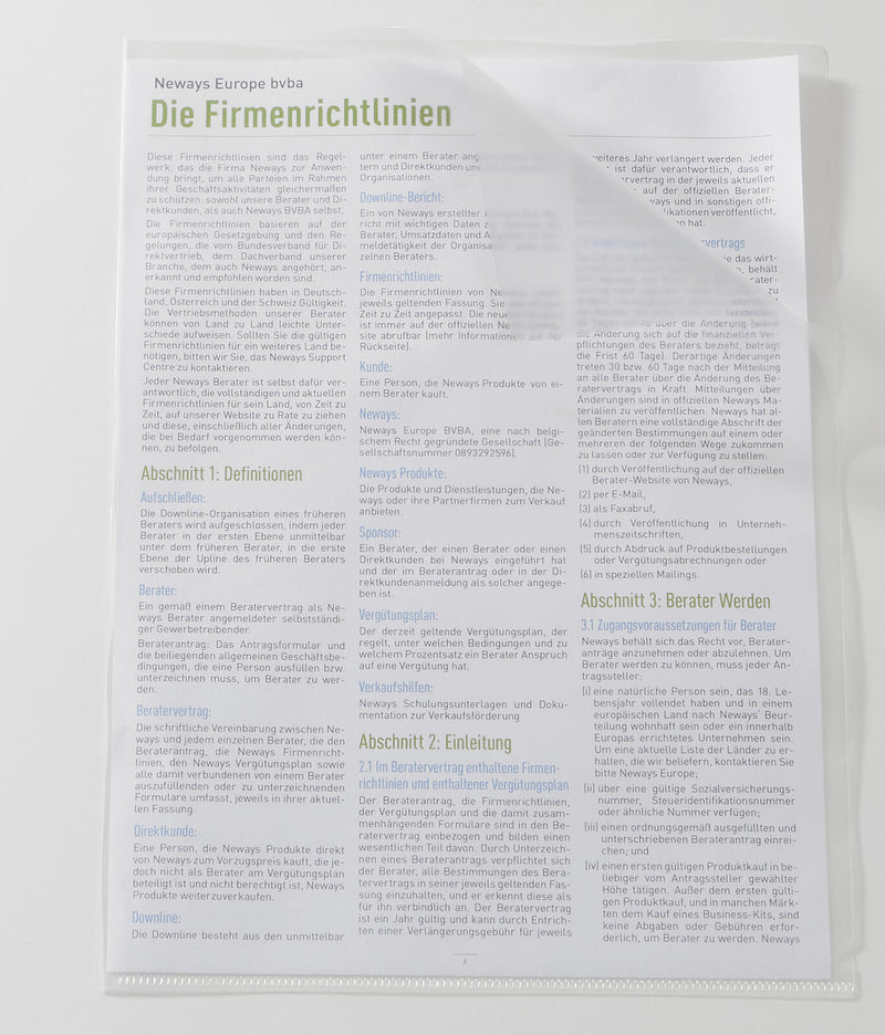 RAPESCO® Sichthüllen DIN A4 genarbt 0.1 mm