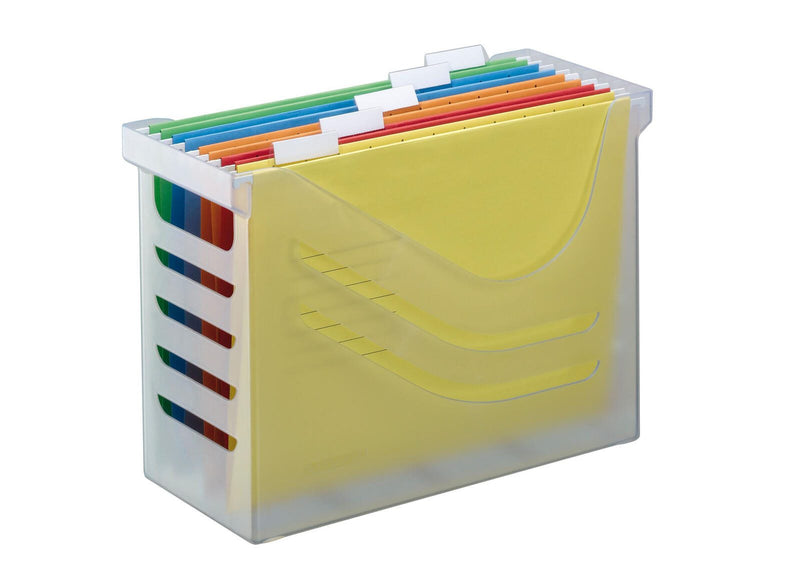 Jalema Hängeregistraturkorb mit Mappen 35,7 x 15,2 x 25,2 cm DIN A4