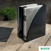 LEITZ Stehsammler recycelter Kunststoff schwarz , DIN A4