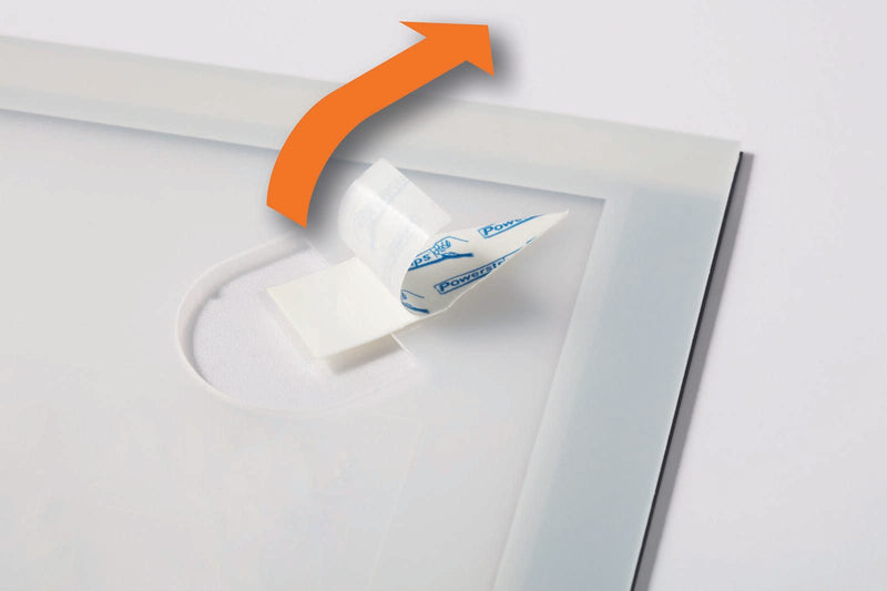 DURABLE Magnetrahmen selbstklebend A4 schwarz