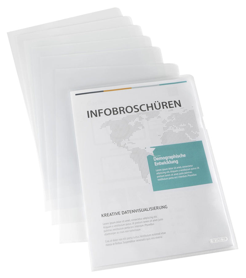 herlitz Sichthüllen DIN A4 transparent