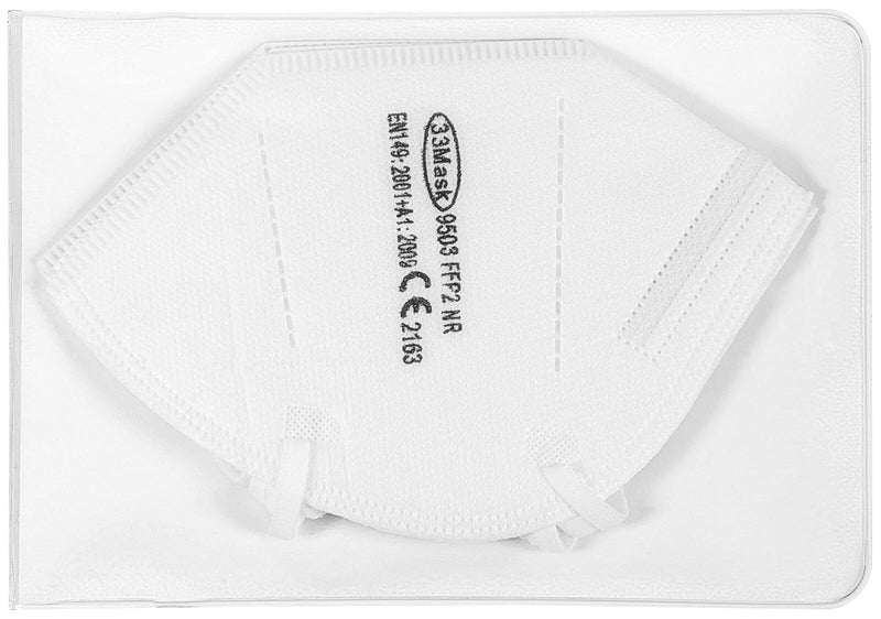EICHNER Maskentaschen A6 weiß 0.3 mm