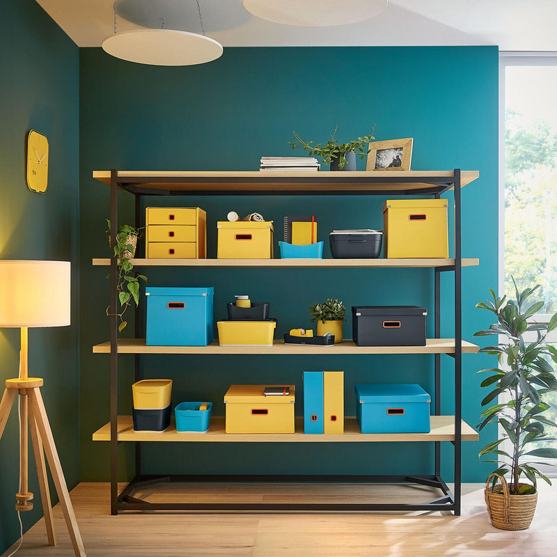LEITZ Stehsammler Karton blau , DIN A4