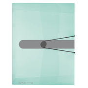herlitz Heftbox 4 cm DIN A4 transparent minze