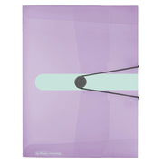 herlitz Heftbox 4 cm DIN A4 transparent flieder