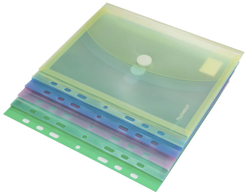 FolderSys Dokumententaschen A5 0.2 mm farbsortiert