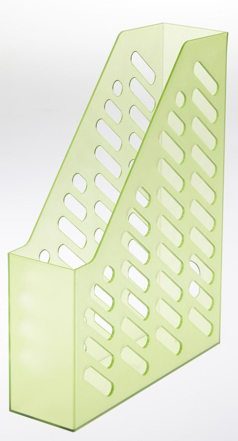 Stehsammler Polystyrol grün-transparent , DIN C4