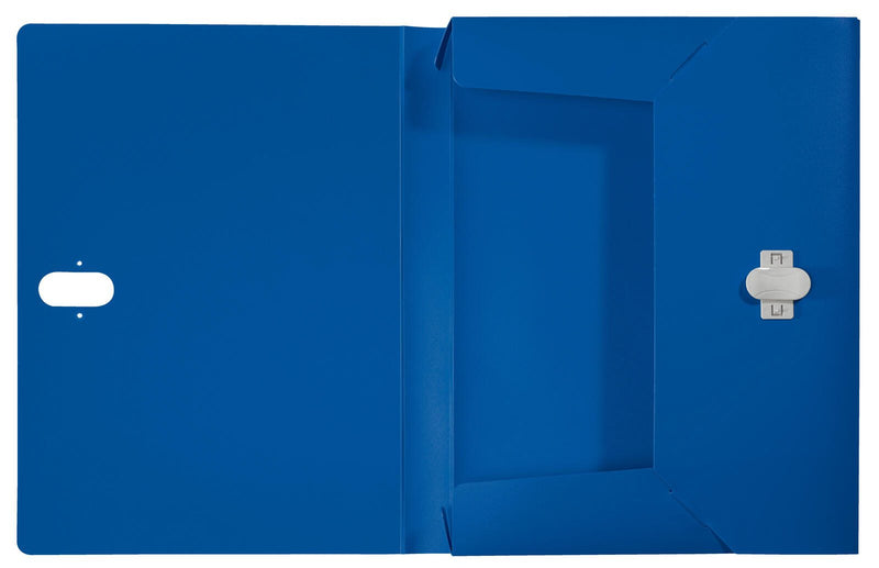 LEITZ Heftbox 4 cm DIN A4 blau