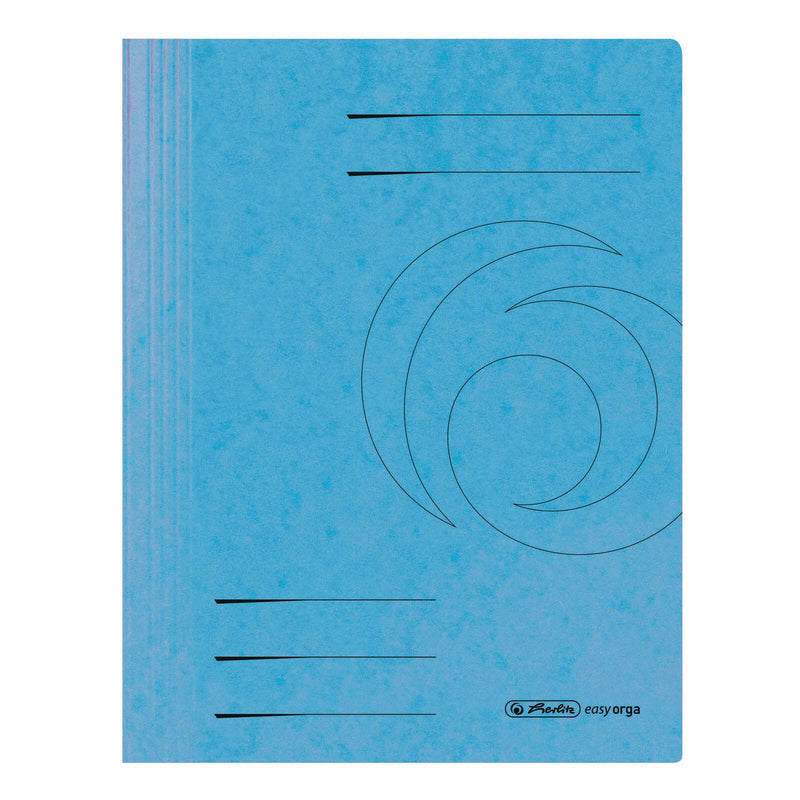 herlitz Schnellhefter DIN A4 Karton hellblau