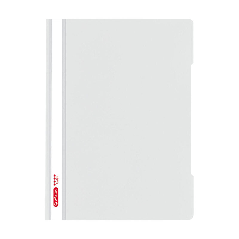 herlitz Schnellhefter DIN A4 Polypropylen (PP) grau
