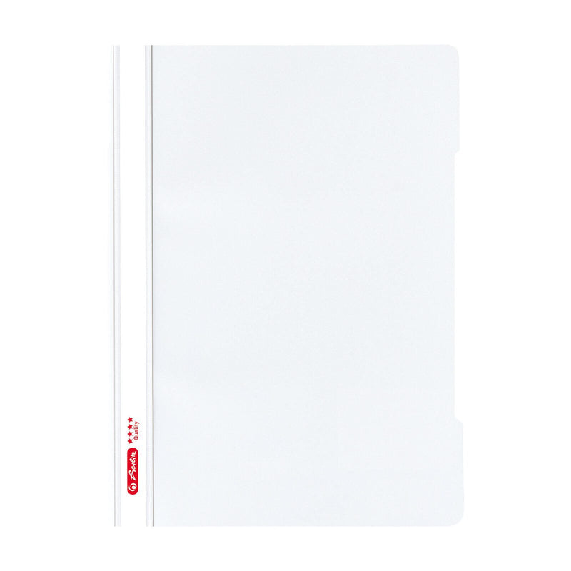 herlitz Schnellhefter DIN A4 Polypropylen (PP) weiß