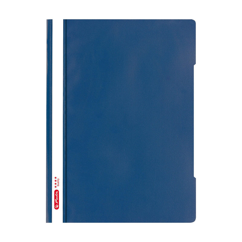 herlitz Schnellhefter DIN A4 Polypropylen (PP) dunkelblau