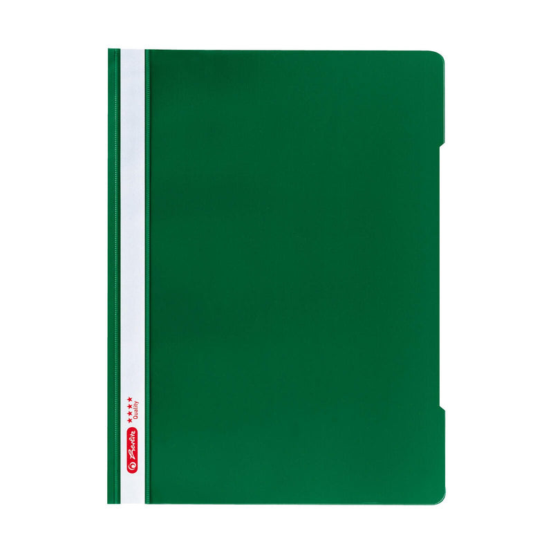 herlitz Schnellhefter DIN A4 Polypropylen (PP) grün