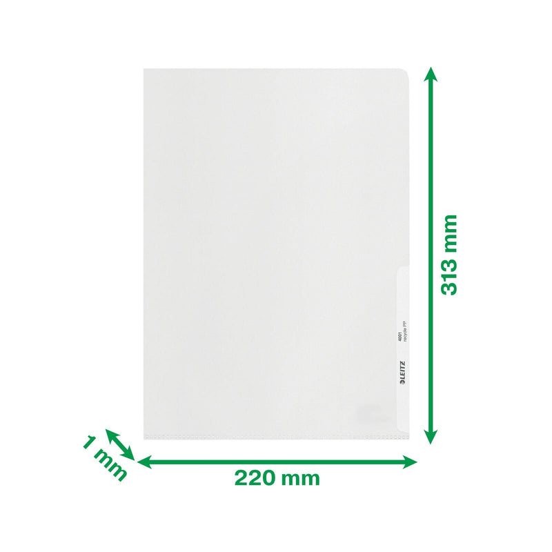 LEITZ Sichthüllen DIN A4 genarbt 0.14 mm
