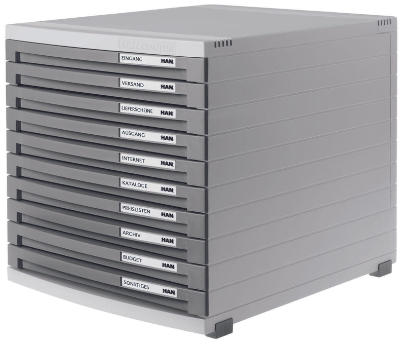 HAN Schubladenbox 1510-19 DIN B4 30,0 x 38,2 x 30,7 cm