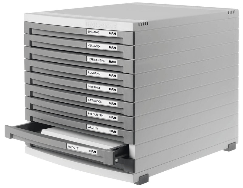 HAN Schubladenbox 1510-19 DIN B4 30,0 x 38,2 x 30,7 cm