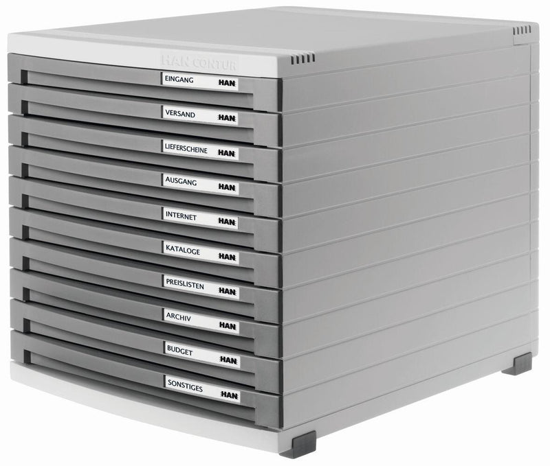 HAN Schubladenbox 1510-19 DIN B4 30,0 x 38,2 x 30,7 cm