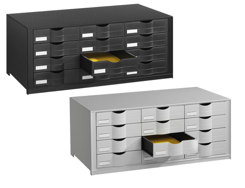 PAPERFLOW Schubladenbox EO9H4441.01 DIN A4 85,8 x 34,2 x 35,0 cm