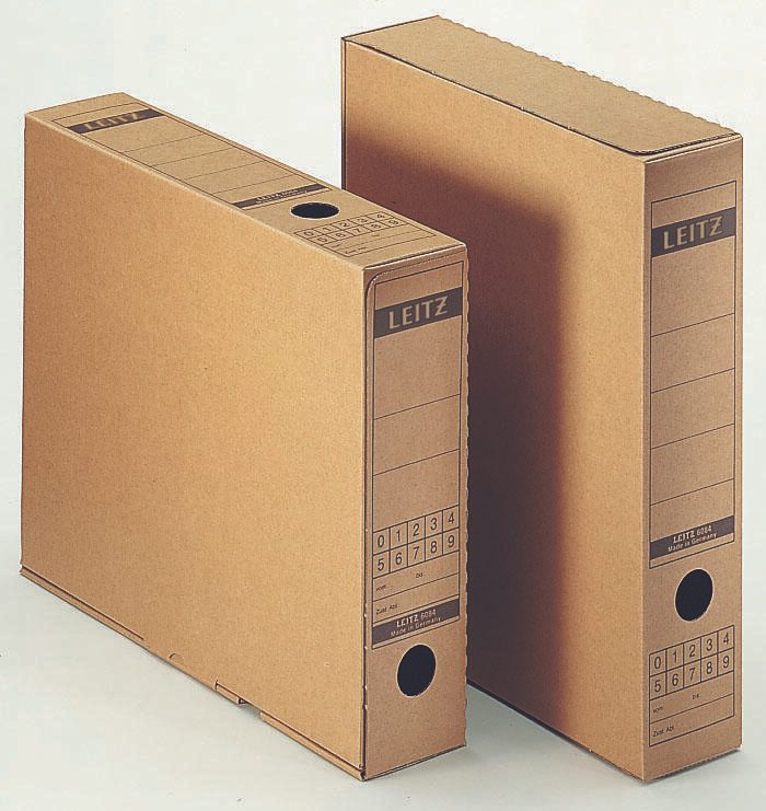 LEITZ Archivboxen für lose Dokumente 7,0 x 26,5 x 32,5 cm