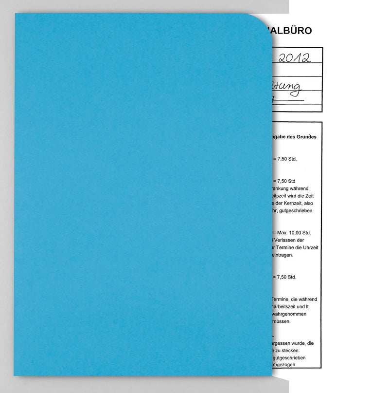 ELCO Sichthüllen DIN A4 intensivblau
