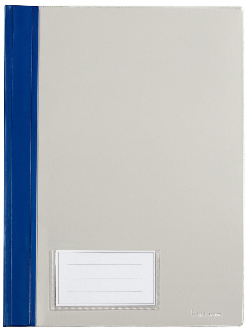 bene Schnellhefter DIN A4 PVC-Weichfolie blau
