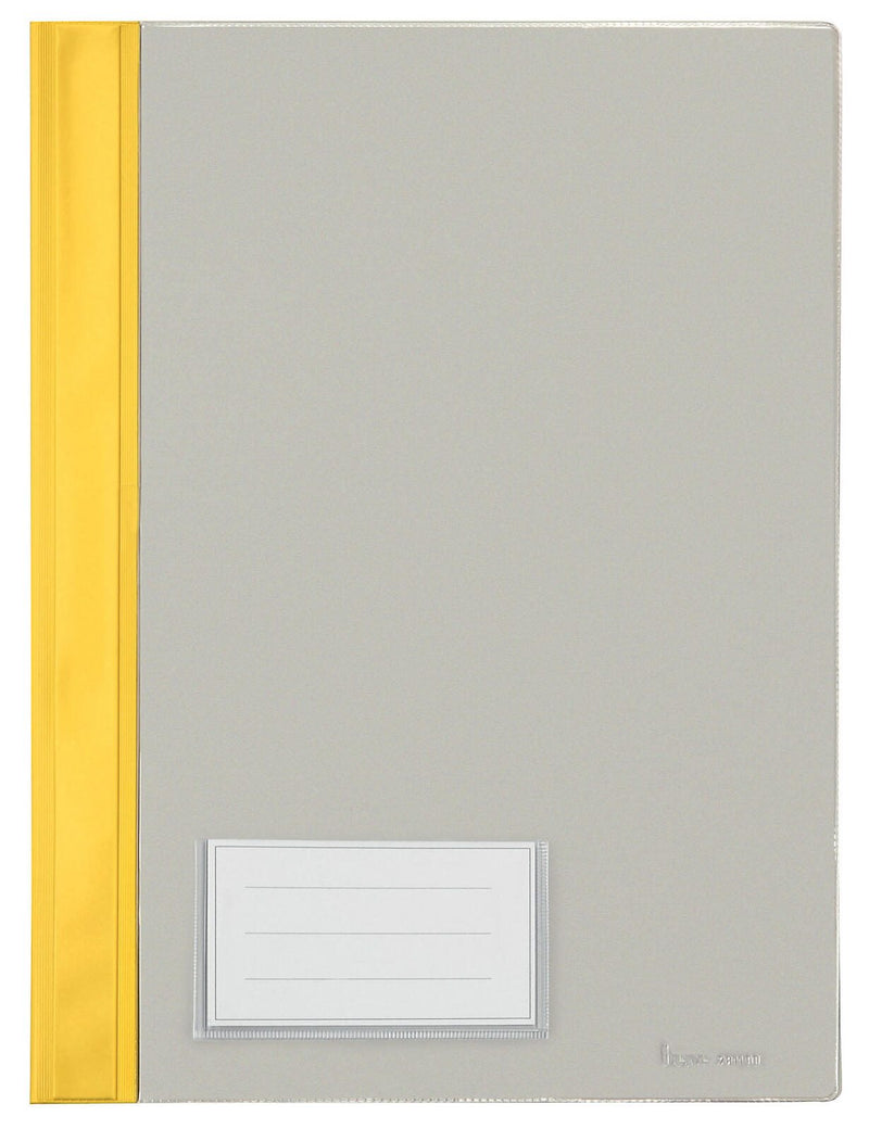 bene Schnellhefter DIN A4 PVC-Weichfolie gelb