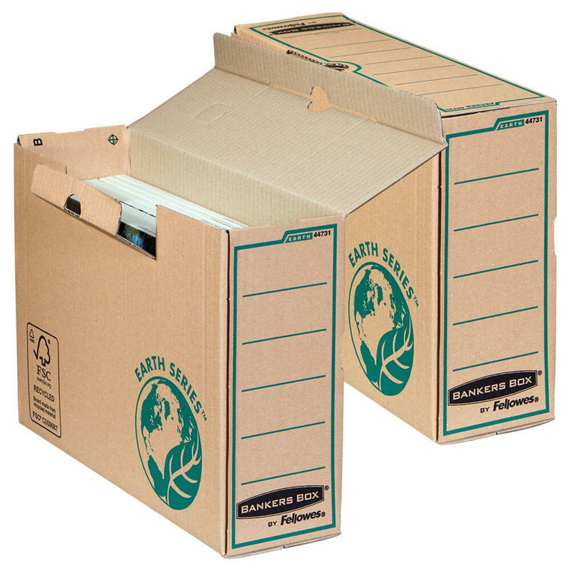 Bankers Box Archivboxen für lose Dokumente 10,0 x 35,0 x 26,0 cm