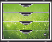 helit Schubladenbox H6129650 DIN A4 26,2 x 33,0 x 21,2 cm