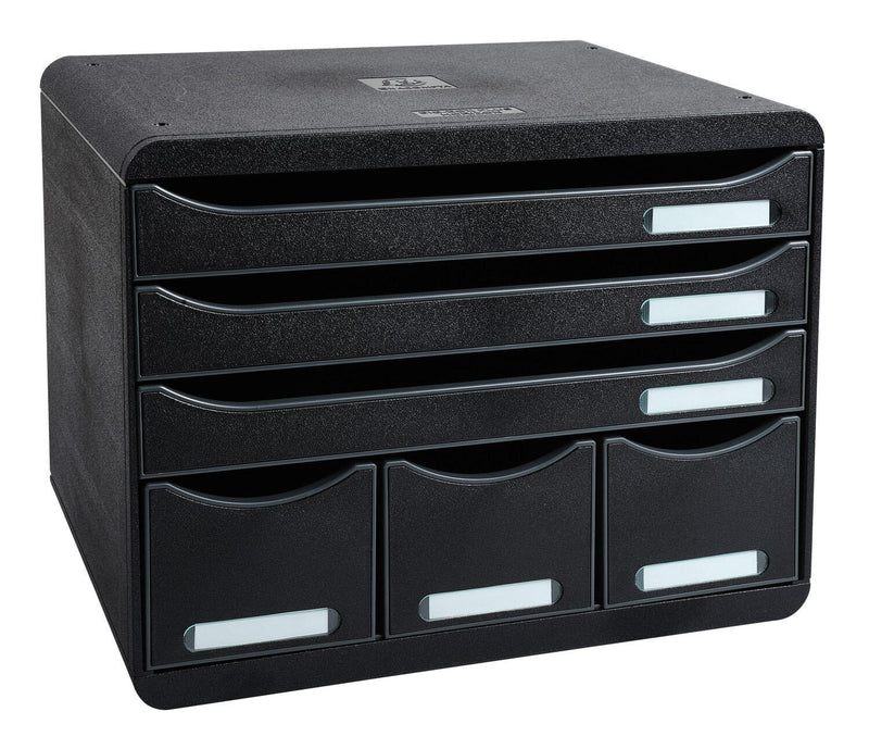 Exacompta Schubladenbox 306714D DIN A4+ quer 35,5 x 27,0 x 27,1 cm