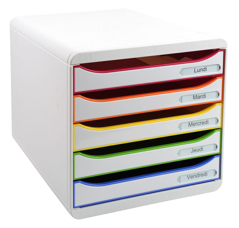 Exacompta Schubladenbox 309913D DIN A4 27,8 x 34,7 x 27,1 cm