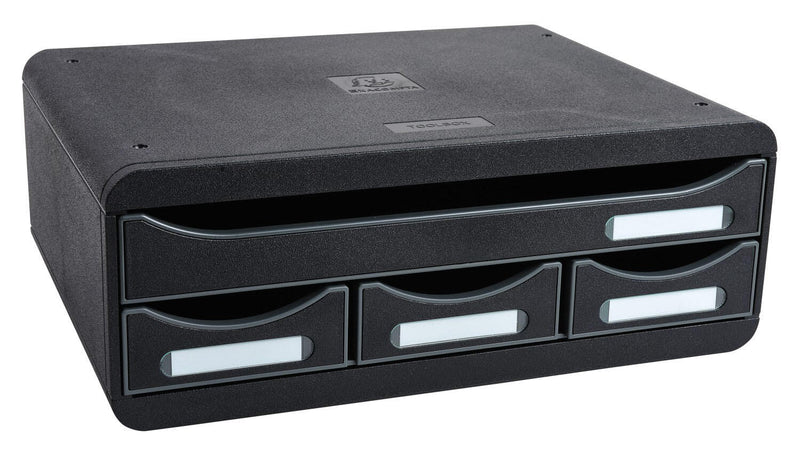 Exacompta Schubladenbox 319714D DIN A4+ quer 35,5 x 27,0 x 13,5 cm