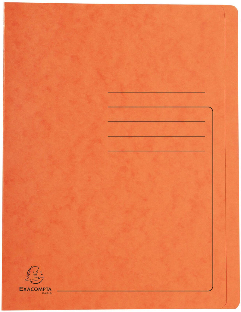 Exacompta Schnellhefter DIN A4 Colorspankarton orange