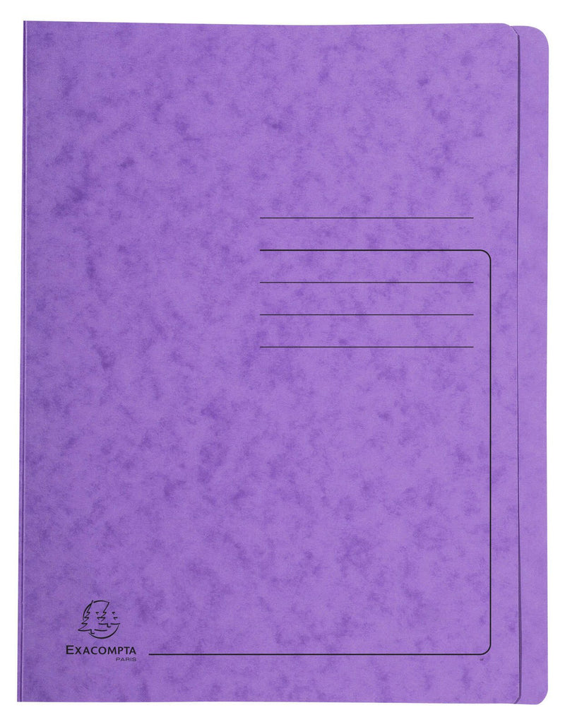 Exacompta Schnellhefter DIN A4 Colorspankarton violett