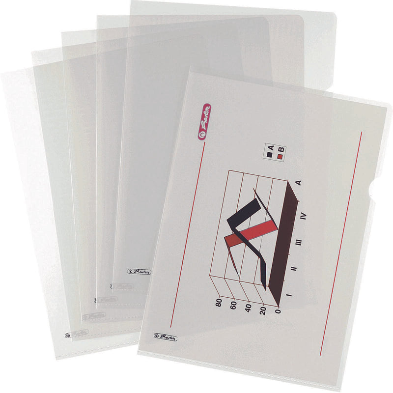 herlitz Sichthüllen DIN A4 glasklar