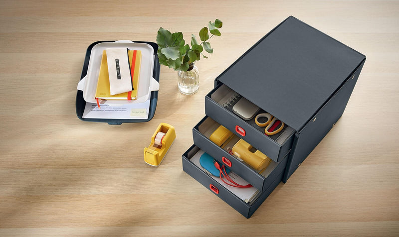 LEITZ Schubladenbox 53680089 DIN A4 28,6 x 35,8 x 28,2 cm