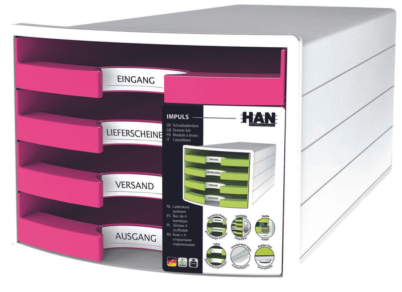 HAN Schubladenbox 1013-56 DIN C4 29,4 x 36,8 x 23,5 cm