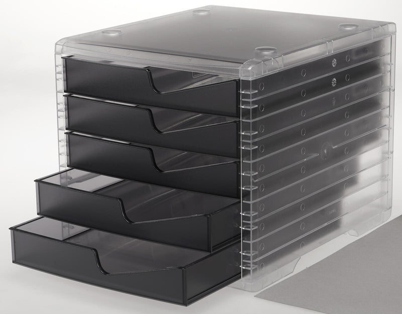 styro Schubladenbox 275-8430.924 DIN C4 27,0 x 34,0 x 25,5 cm