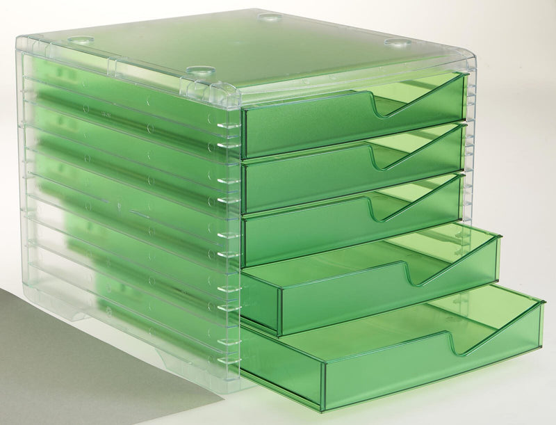 styro Schubladenbox 275-8430.25124 DIN C4 27,0 x 34,0 x 25,5 cm