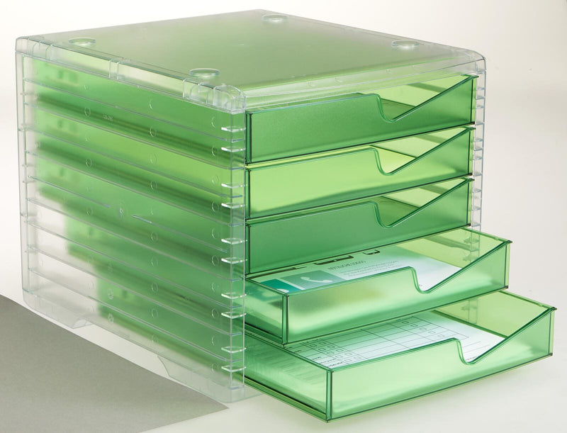 styro Schubladenbox 275-8430.25124 DIN C4 27,0 x 34,0 x 25,5 cm
