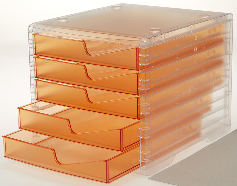 styro Schubladenbox 275-8430.24124 DIN C4 27,0 x 34,0 x 25,5 cm