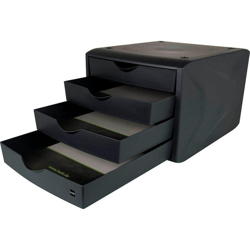 helit Schubladenbox H6429595 DIN A4 26,5 x 33,2 x 21,5 cm