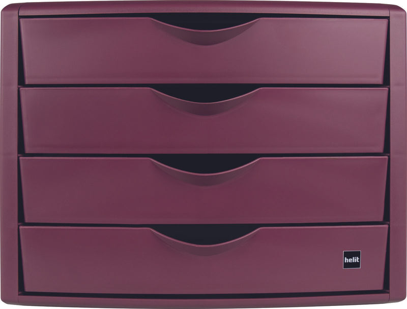 helit Schubladenbox H6429525 DIN A4 26,5 x 33,2 x 21,5 cm