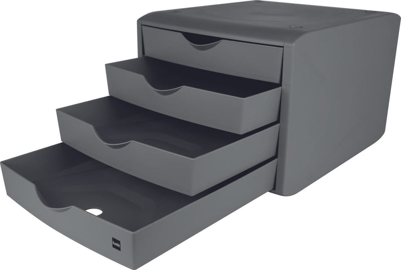helit Schubladenbox H6429582 DIN A4 26,5 x 33,2 x 21,5 cm