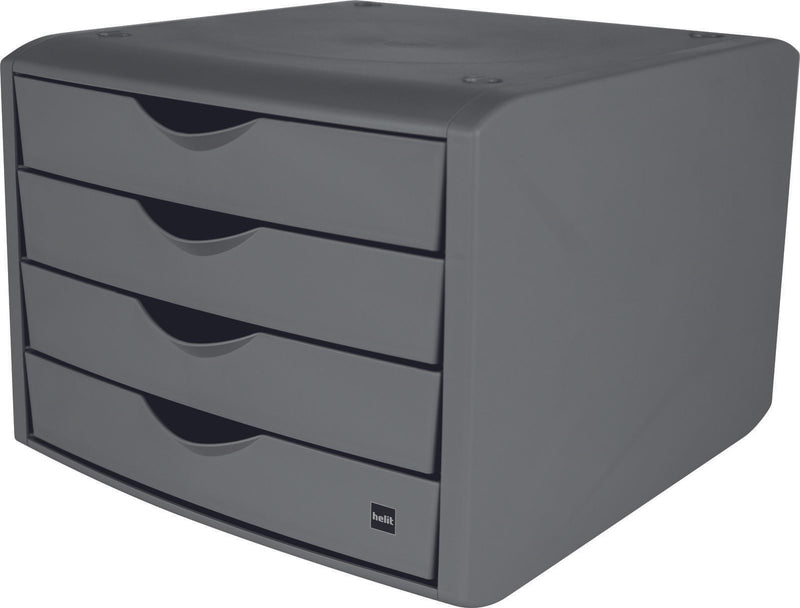 helit Schubladenbox H6429582 DIN A4 26,5 x 33,2 x 21,5 cm