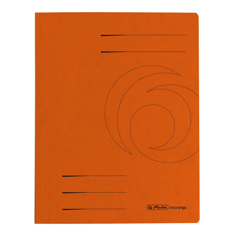 herlitz Schnellhefter DIN A4 Karton orange