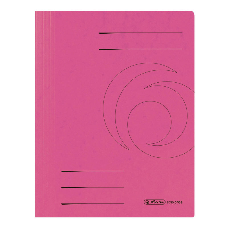 herlitz Schnellhefter DIN A4 Karton pink