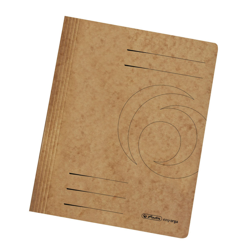 herlitz Schnellhefter DIN A4 Karton braun