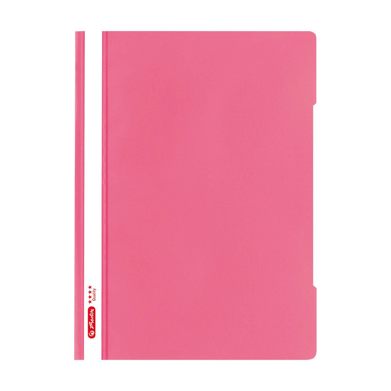 herlitz Schnellhefter DIN A4 Polypropylen (PP) pink