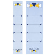 bluefile Ordneretiketten für 5 cm Rückenbreite 34,0 x 190,0 mm