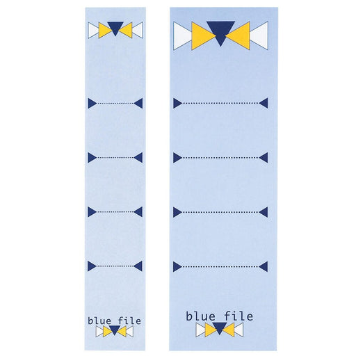 bluefile Ordneretiketten für 5 cm Rückenbreite 34,0 x 190,0 mm